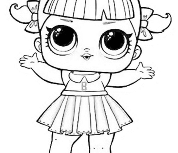 LOL Doll Coloring Pages Printable Coloring Pages FREE