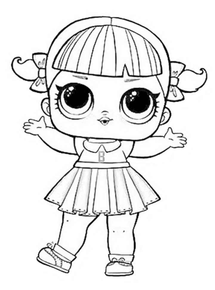 LOL Doll Coloring Pages Printable Coloring Pages FREE LOL Doll Coloring Pages Printable Coloring Pages FREE