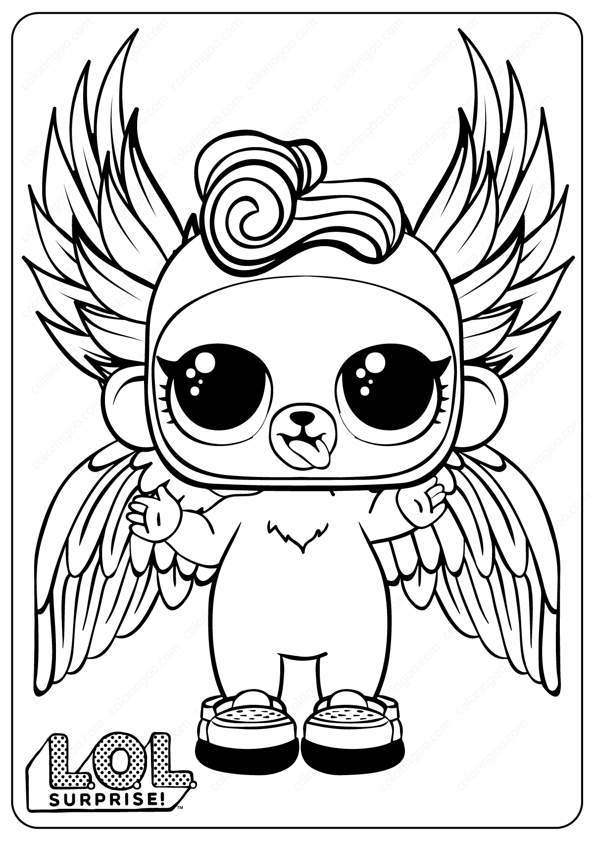 Lol Surprise Coloring Pages Lol Surprise Coloring Pages