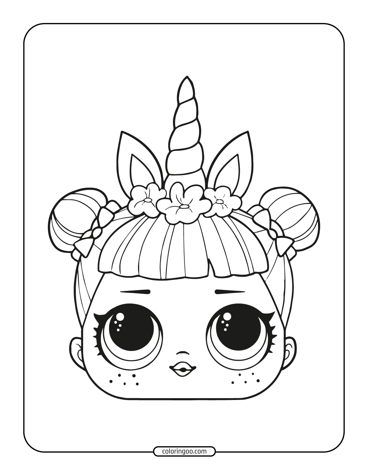 Lol Surprise Doll Unicorn Coloring Pages Pdf Infoupdate Lol Surprise Doll Unicorn Coloring Pages Pdf Infoupdate