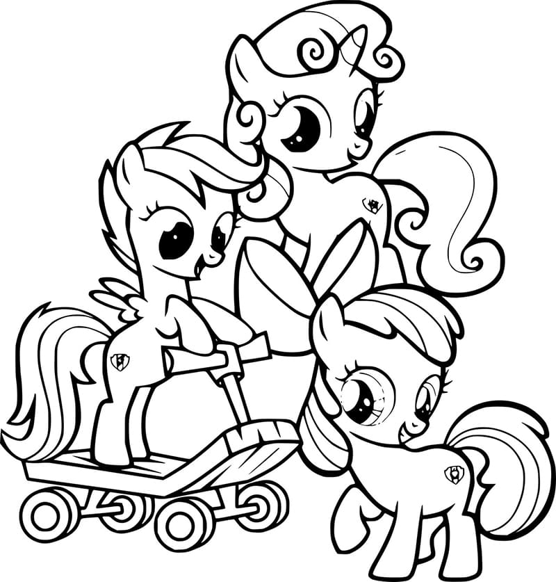 my little pony coloring sheets