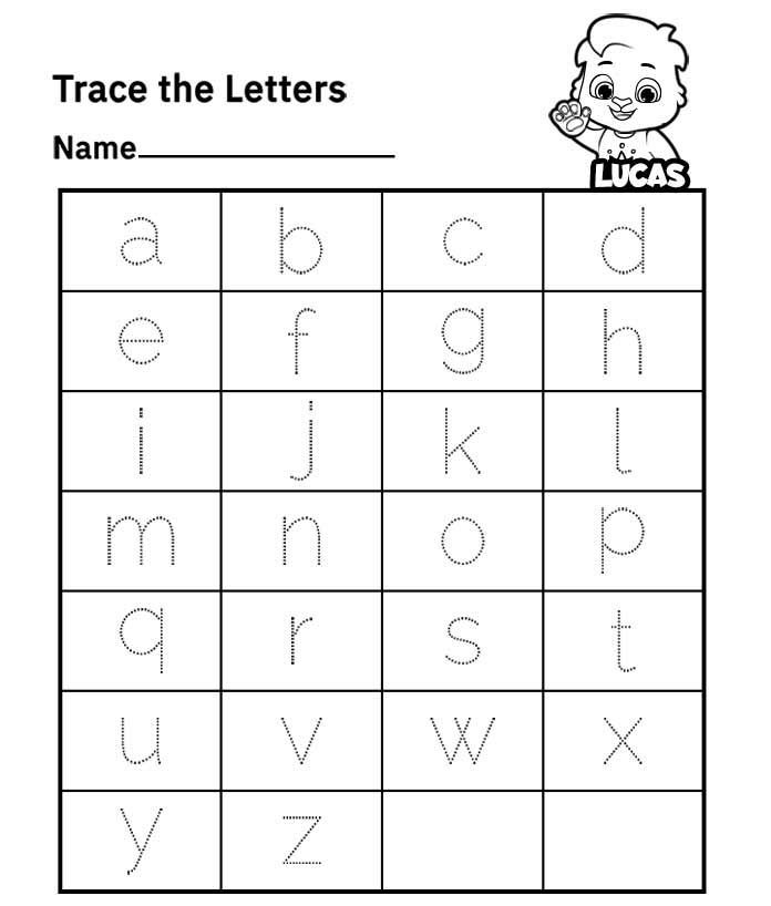 Lowercase Alphabet Tracing Worksheets Free Printable Pdf In 2022 Lowercase Alphabet Tracing Worksheets Free Printable Pdf In 2022