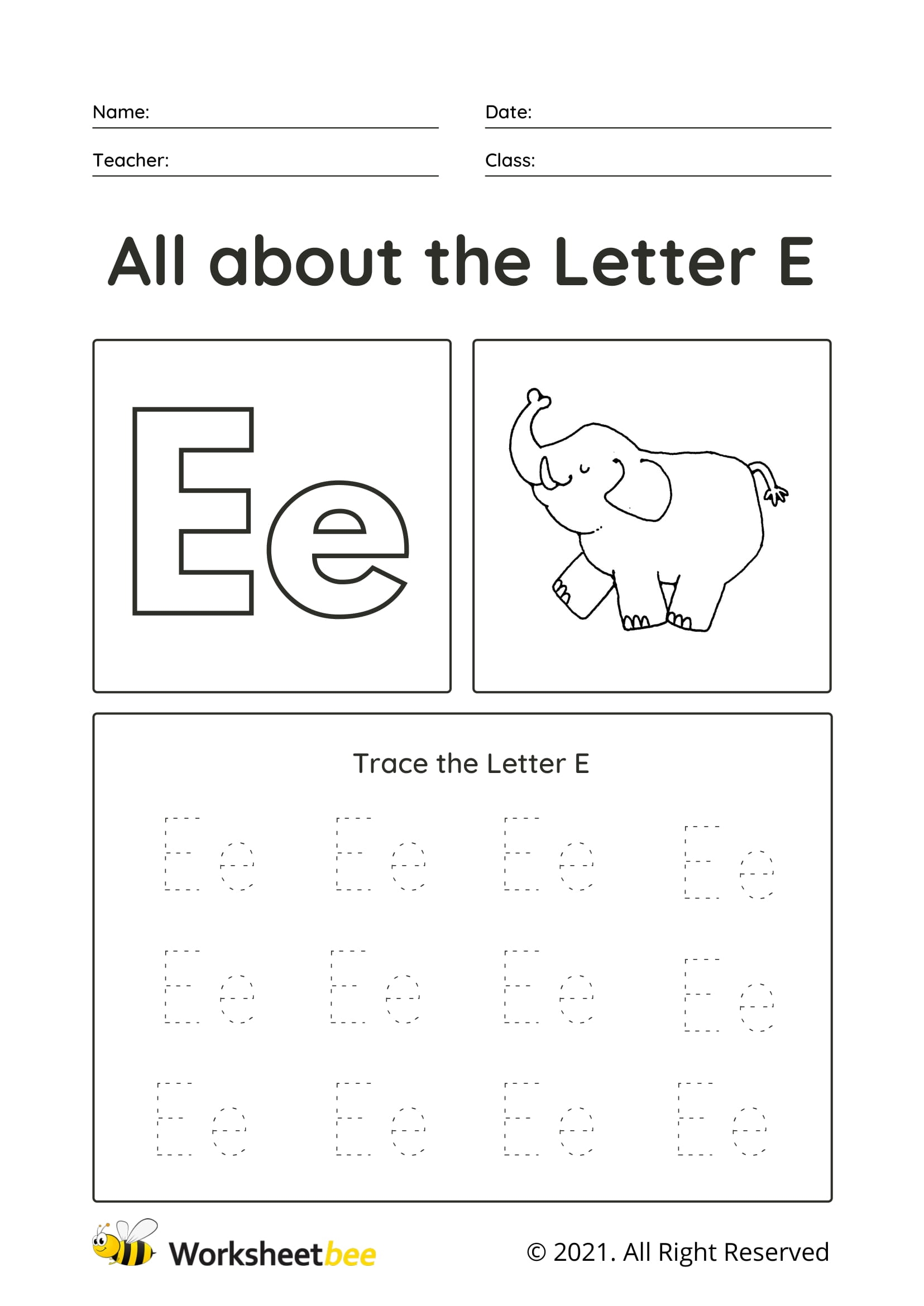 Lowercase Letter E Worksheets LetterWorksheet Lowercase Letter E Worksheets LetterWorksheet