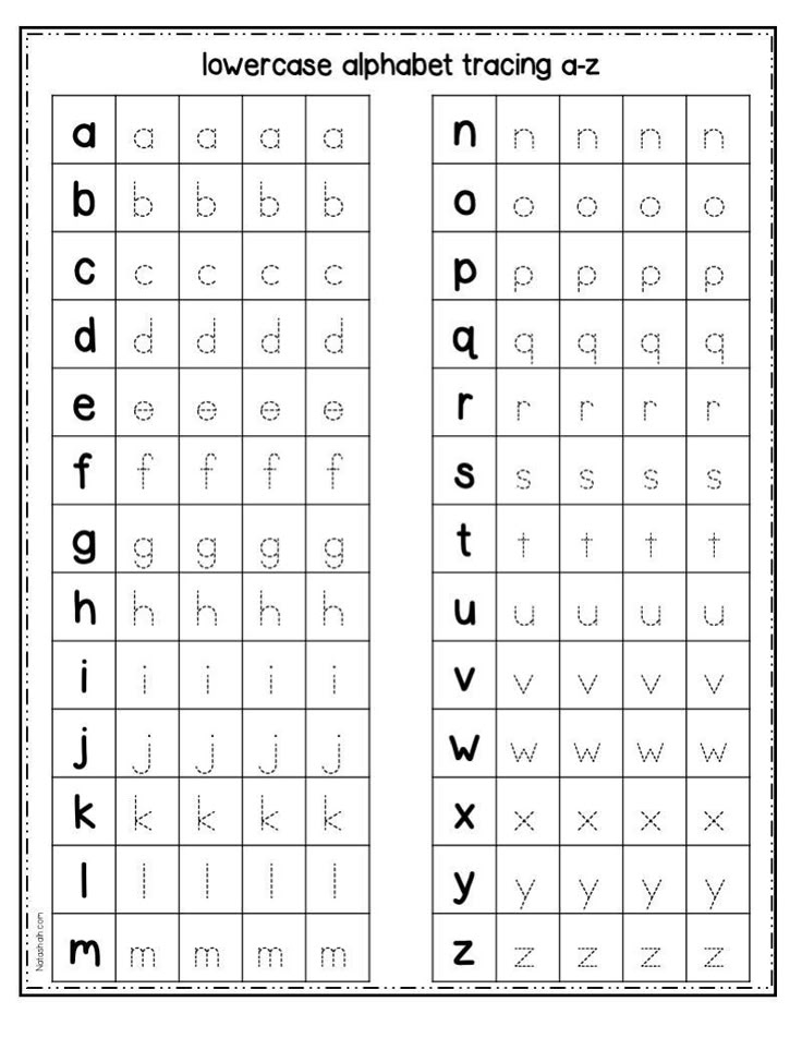 free lowercase letter tracing worksheets free lowercase letter tracing worksheets