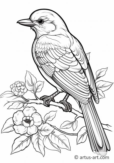 Magpie Coloring Pages Coloring Nation Magpie Coloring Pages Coloring Nation