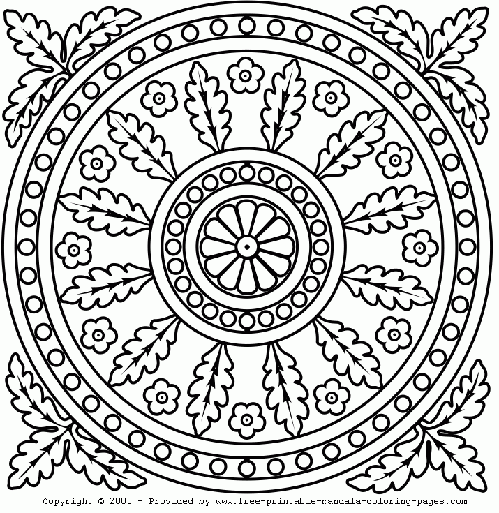 Mandala Coloring Free printable mandala coloring pages 3 Mandala Coloring Free printable mandala coloring pages 3