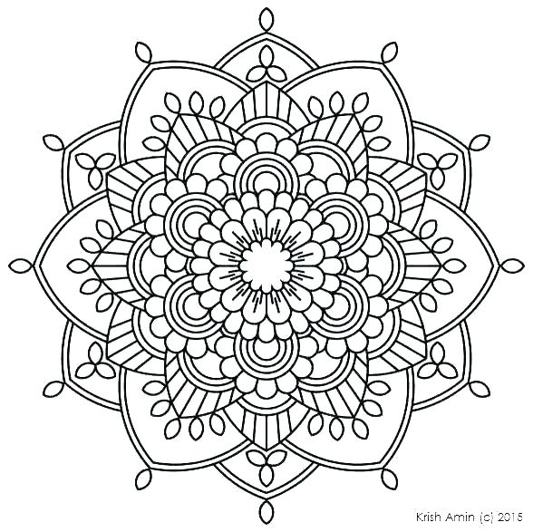 Mandala Coloring Pages Pdf At GetDrawings Free Download
