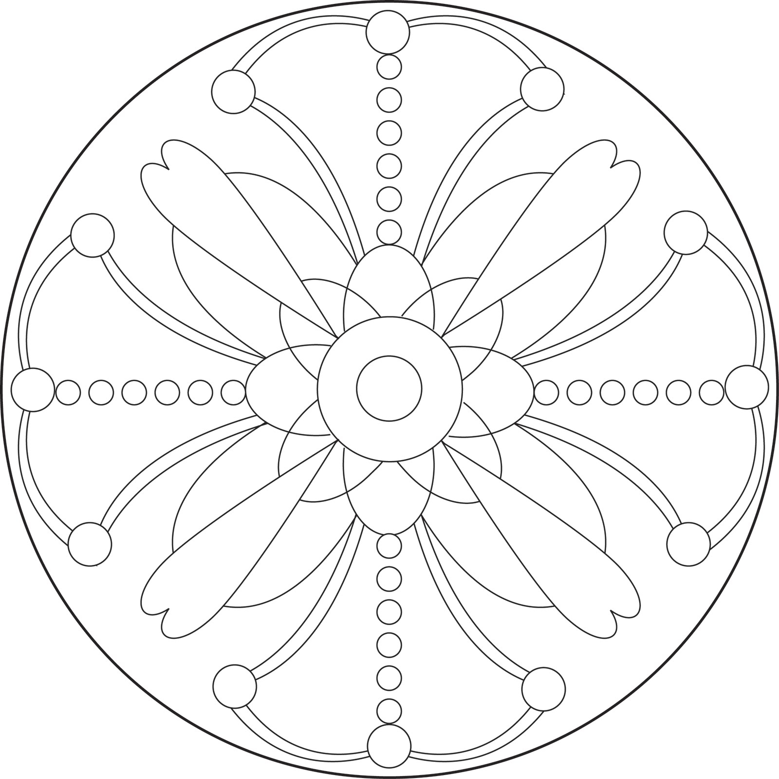 Mandala Coloring Pages Mandala Coloring Pages