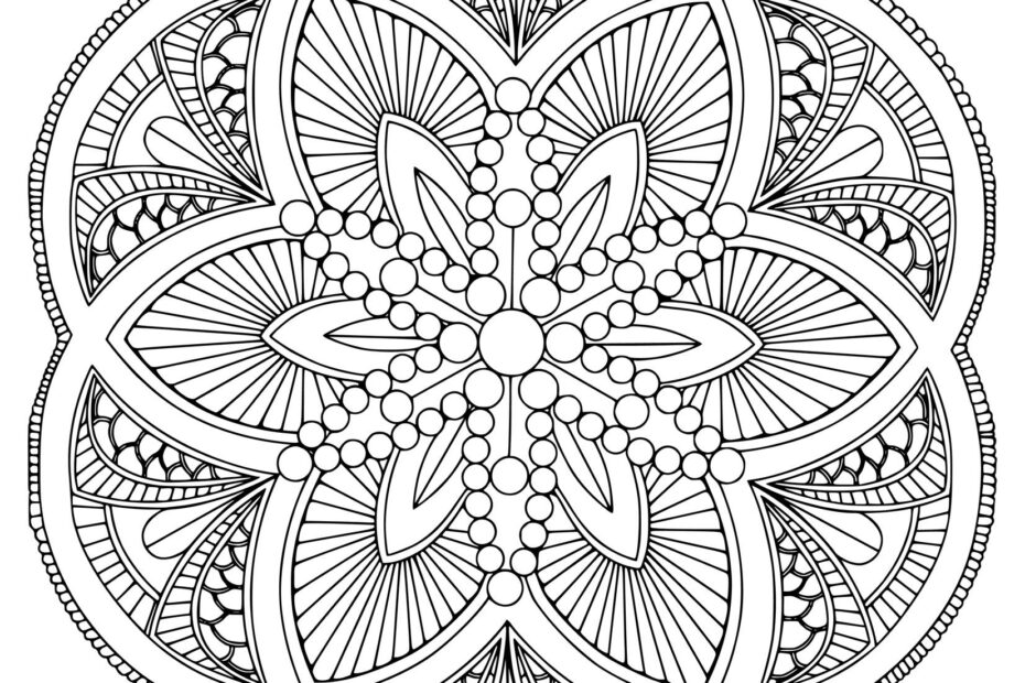 Mandala Coloring Sheets Free Printable Coloring Pages