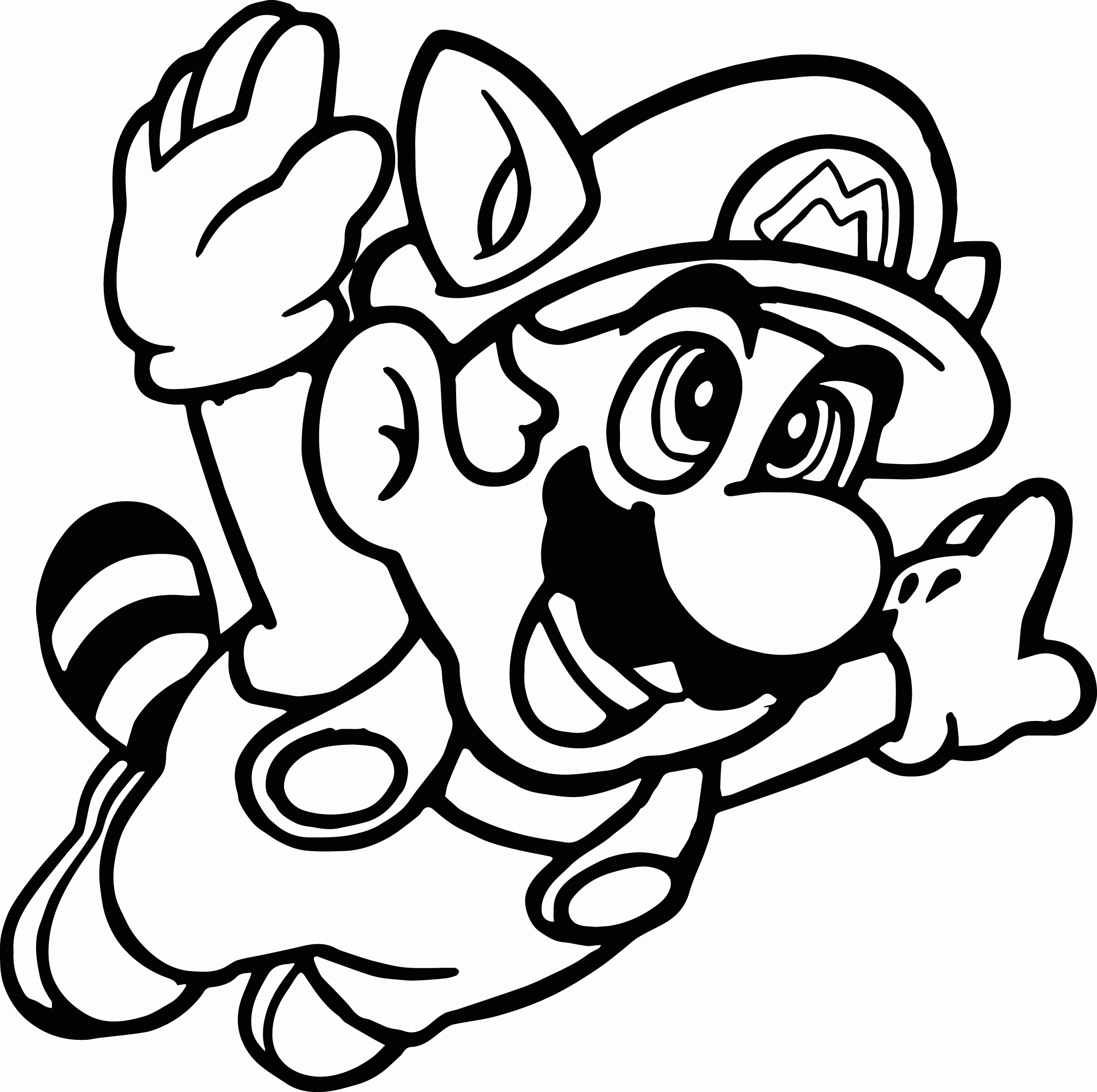 Mario Coloring Page Printable Mario Coloring Page Printable