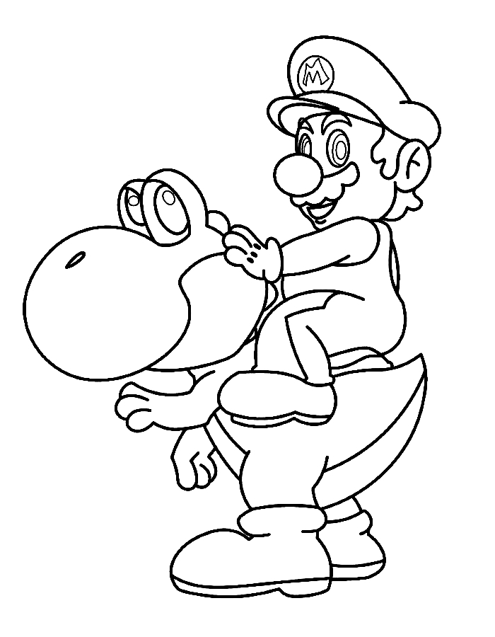 Mario Coloring Pages Free Printable PDF Sheets Mario Coloring Pages Free Printable PDF Sheets