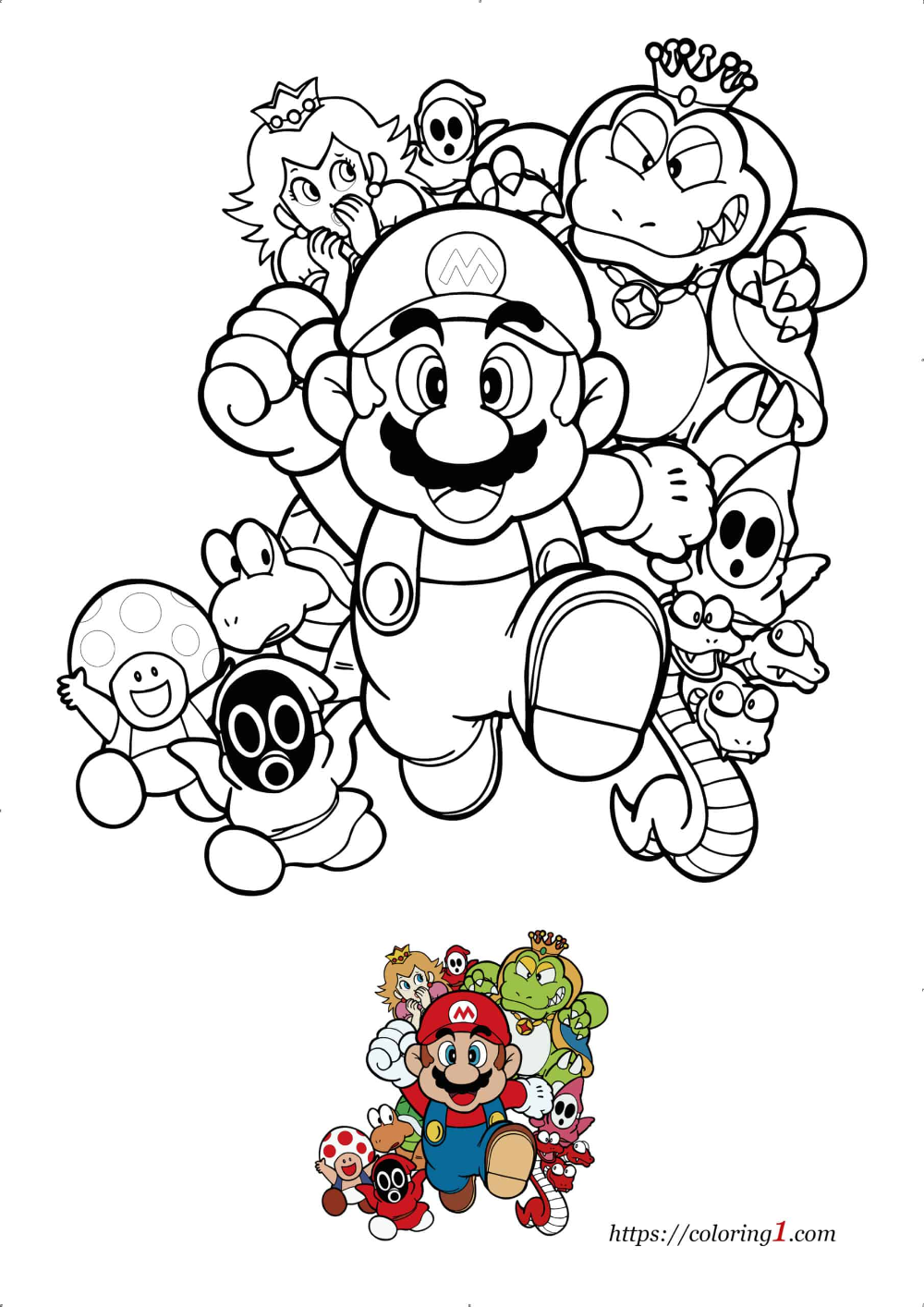 Mario Printable Coloring Sheets Printable Word Searches Mario Printable Coloring Sheets Printable Word Searches
