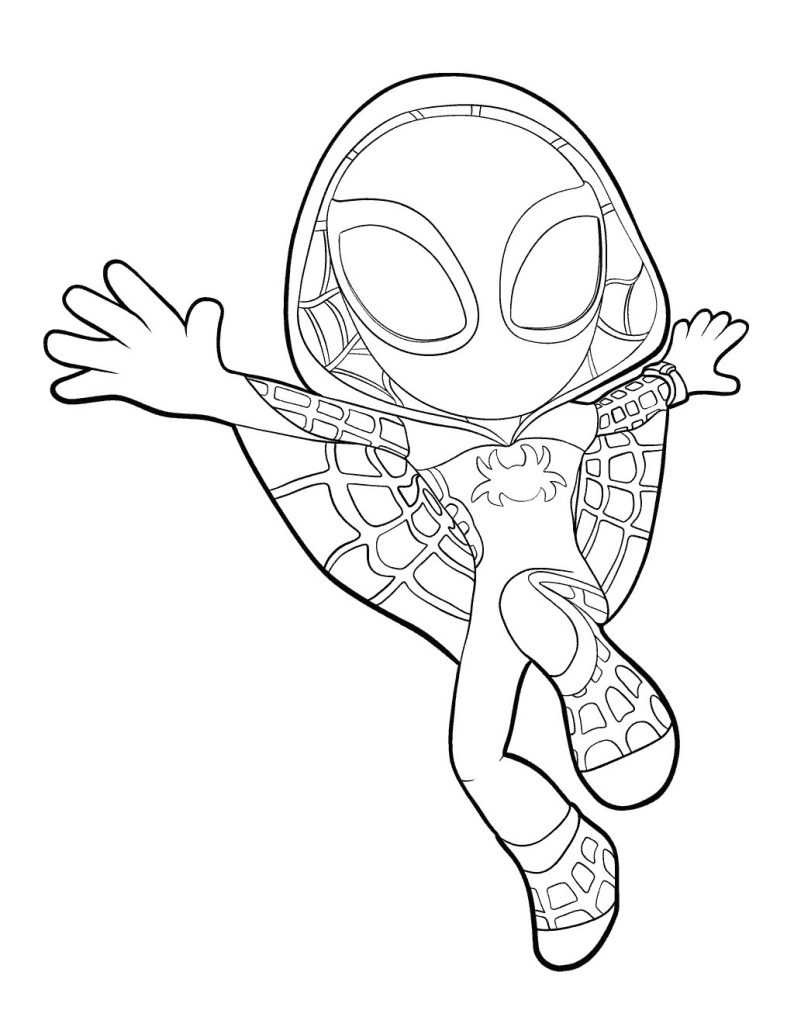 Marvel 39 s Spidey Coloring Page Marvel 39 s Spidey Coloring Page