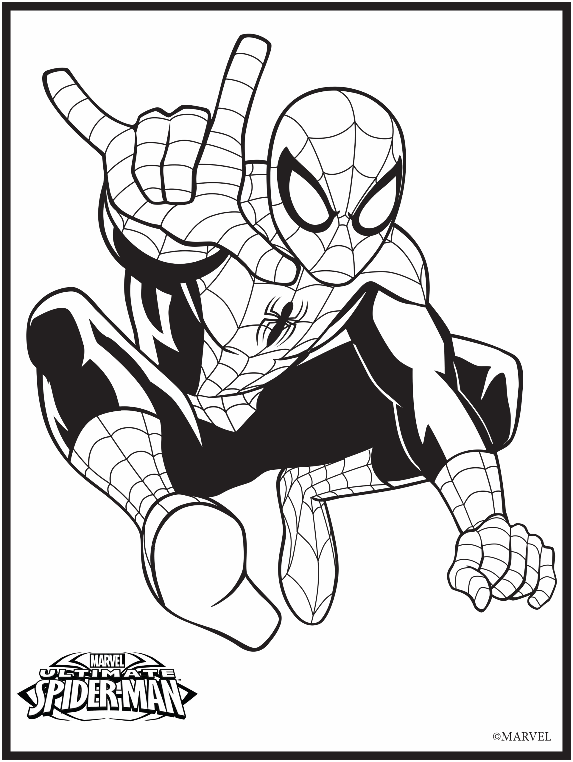 Marvel Coloring Page High Quality Coloring Pages Coloring Home