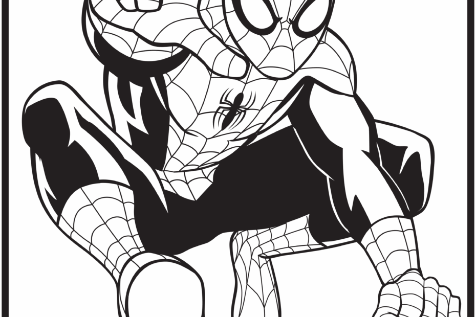 Marvel Coloring Page High Quality Coloring Pages Coloring Home