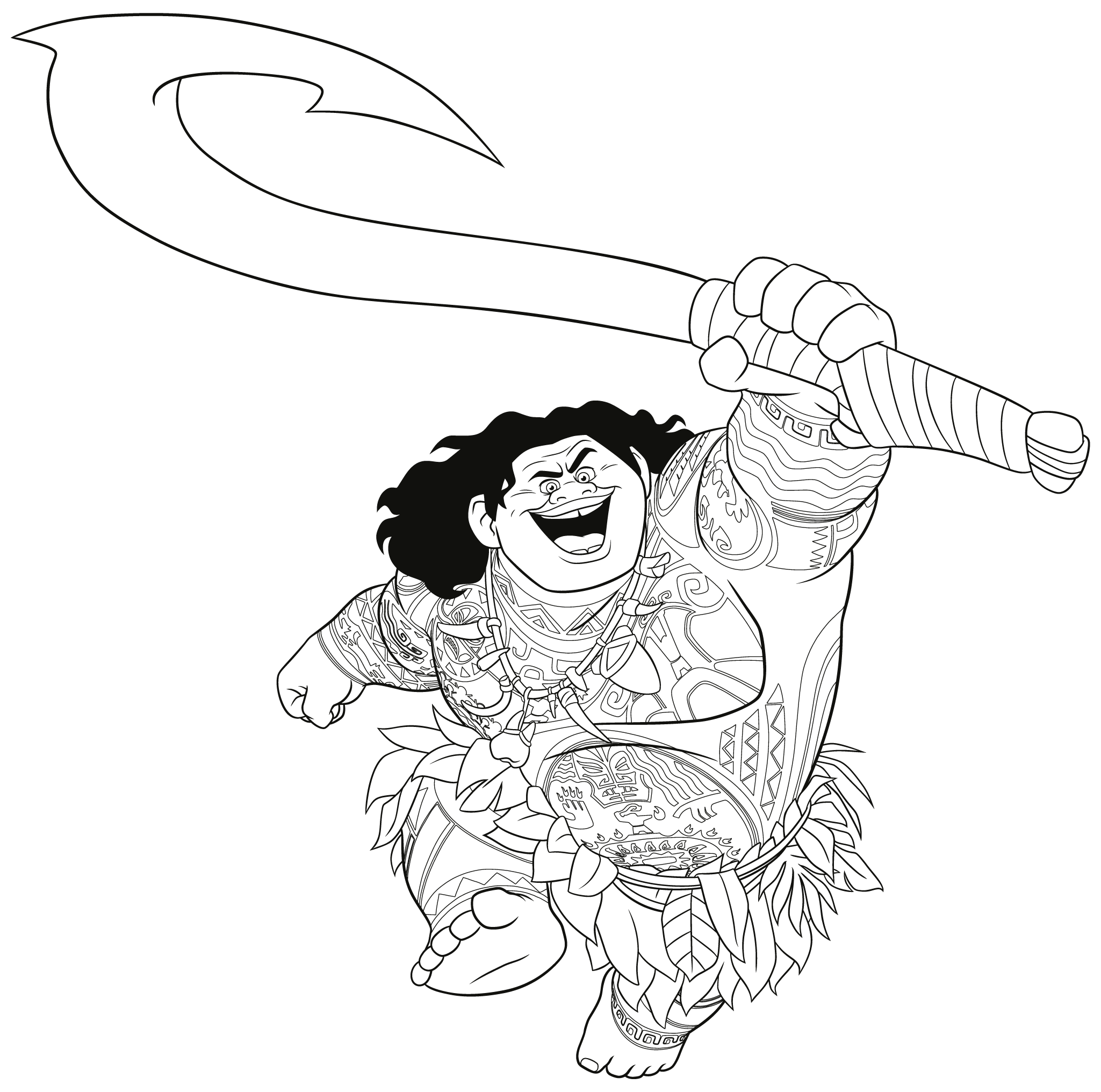 Maui Coloring Pages Free Maui Coloring Pages Free