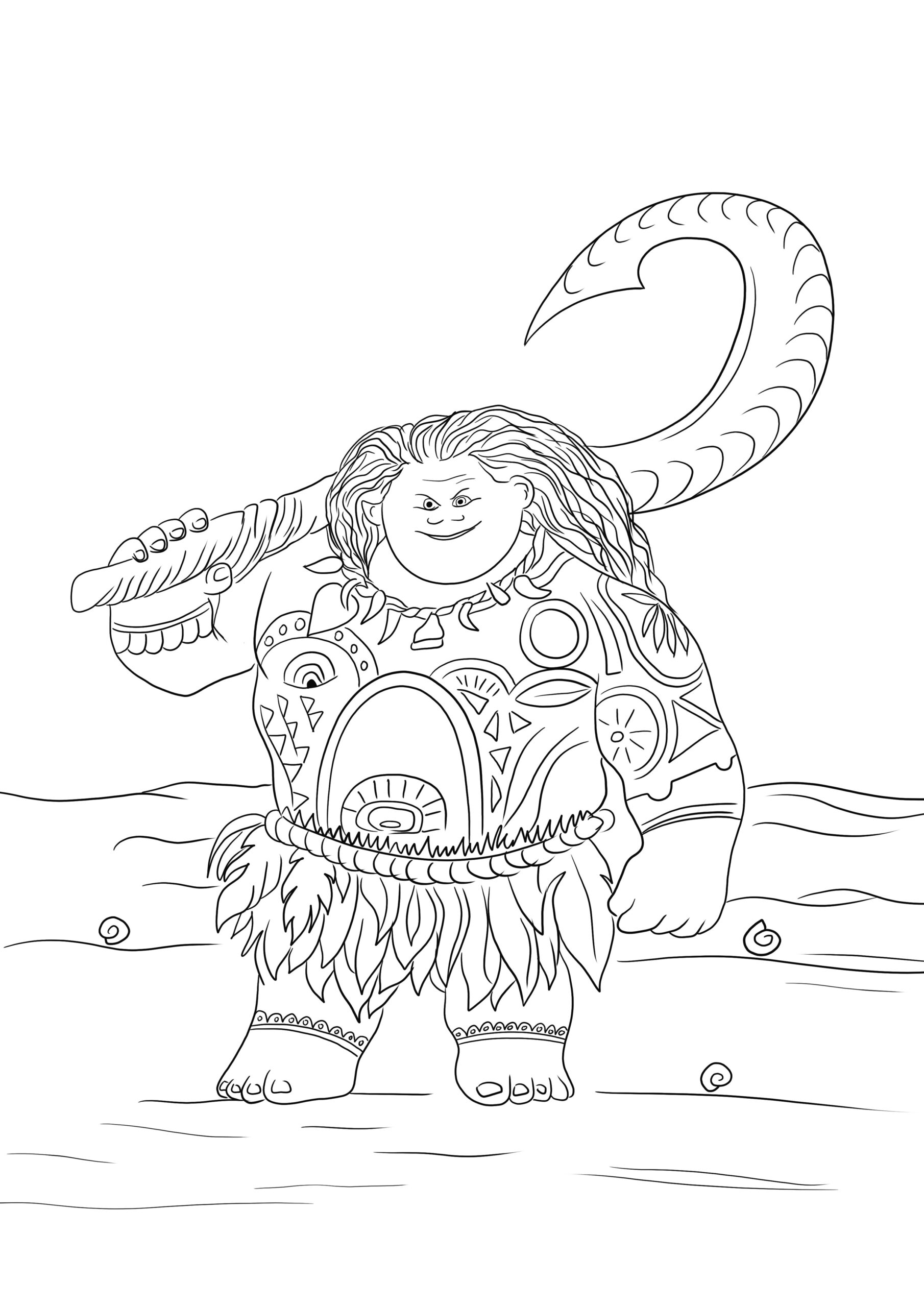 Maui Hook Coloring Page The Best Porn Website Maui Hook Coloring Page The Best Porn Website