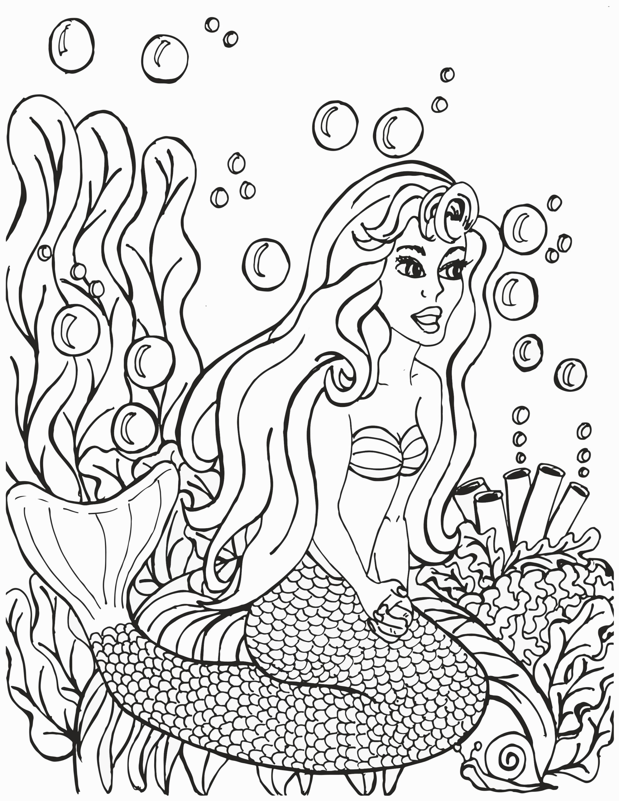 Mermaids Mermaid Coloring Pages Mermaids Mermaid Coloring Pages