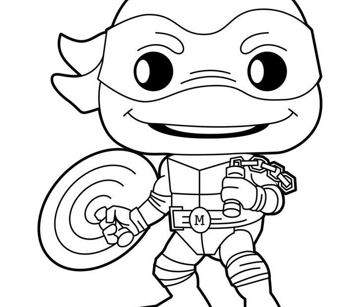 Mikey From Ninja Turtles Mutant Mayhem Movie Download Now Etsy In