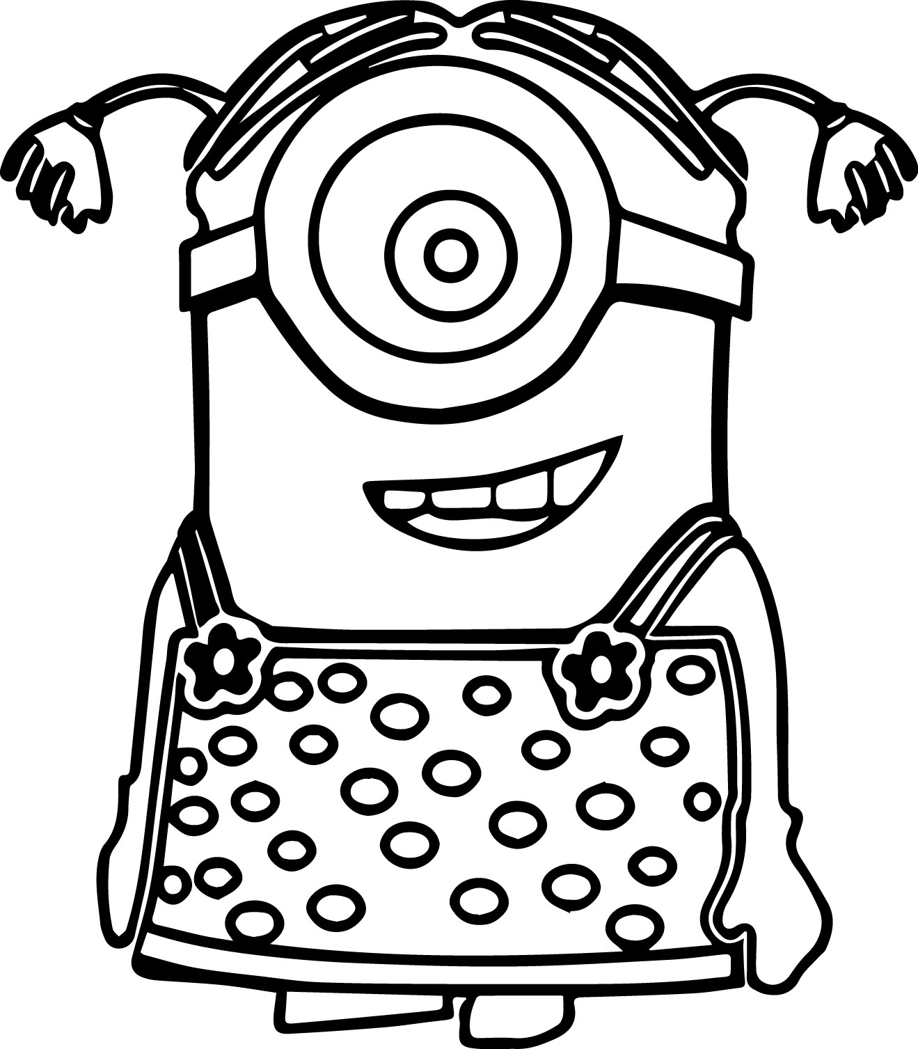 Minion Coloring Pages Minion Coloring Pages