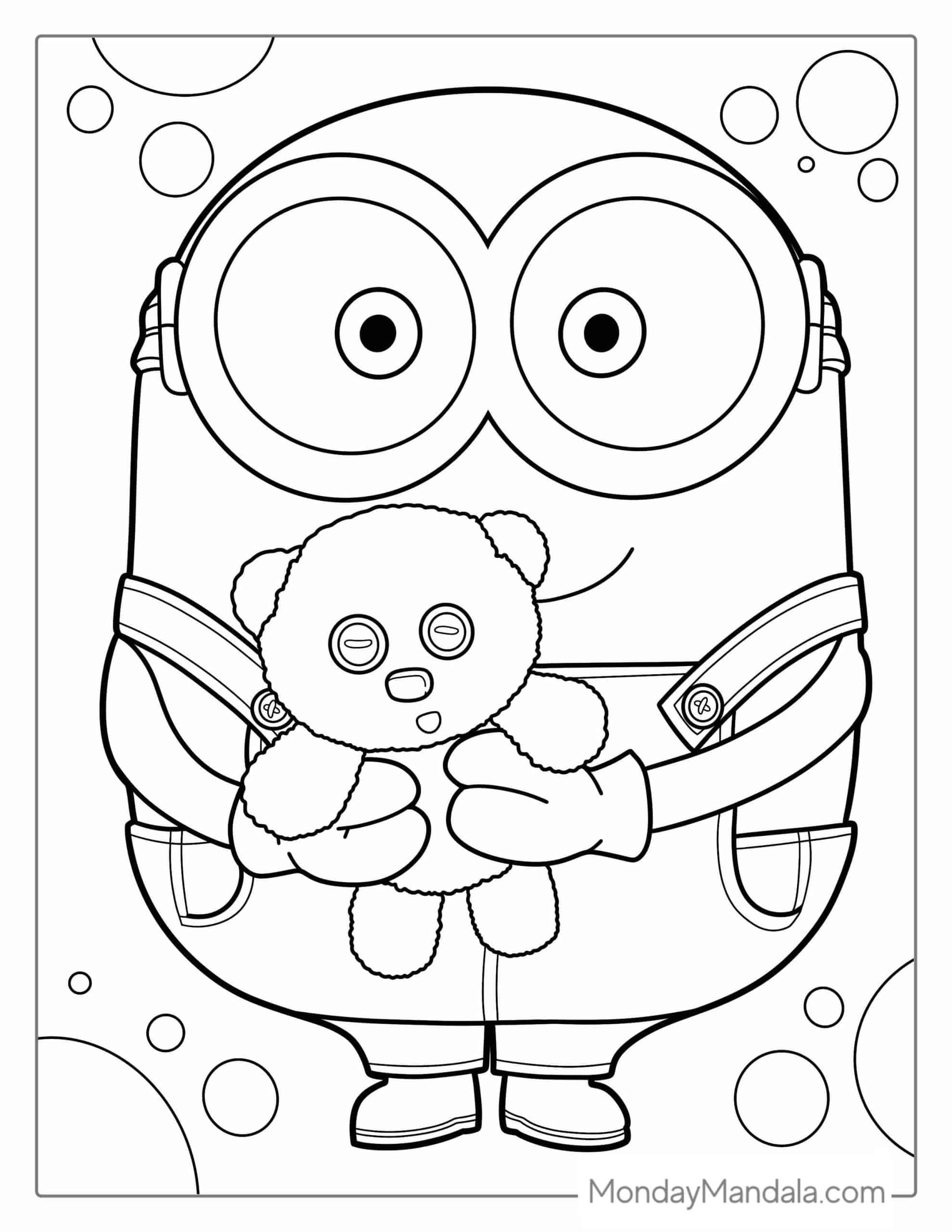 Minion Coloring Pages Free Printable Farm1 fieldagent Minion Coloring Pages Free Printable Farm1 fieldagent