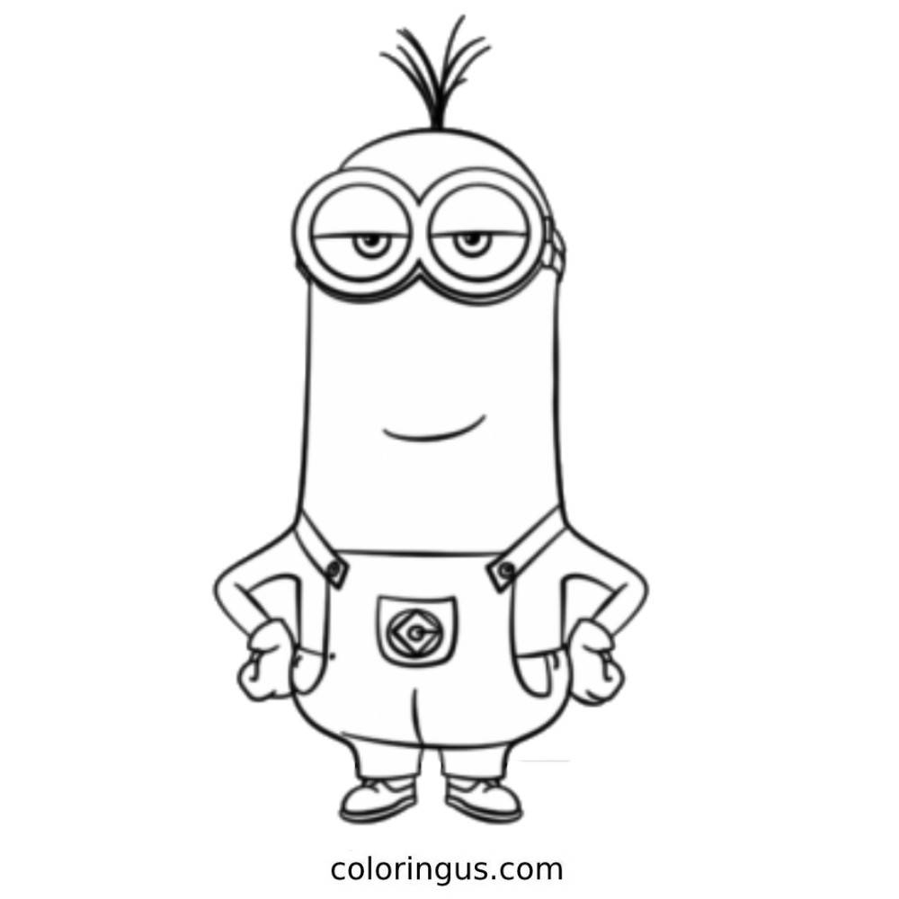 Minions Coloring Pages Free Printable PDF Minions Coloring Pages Free Printable PDF