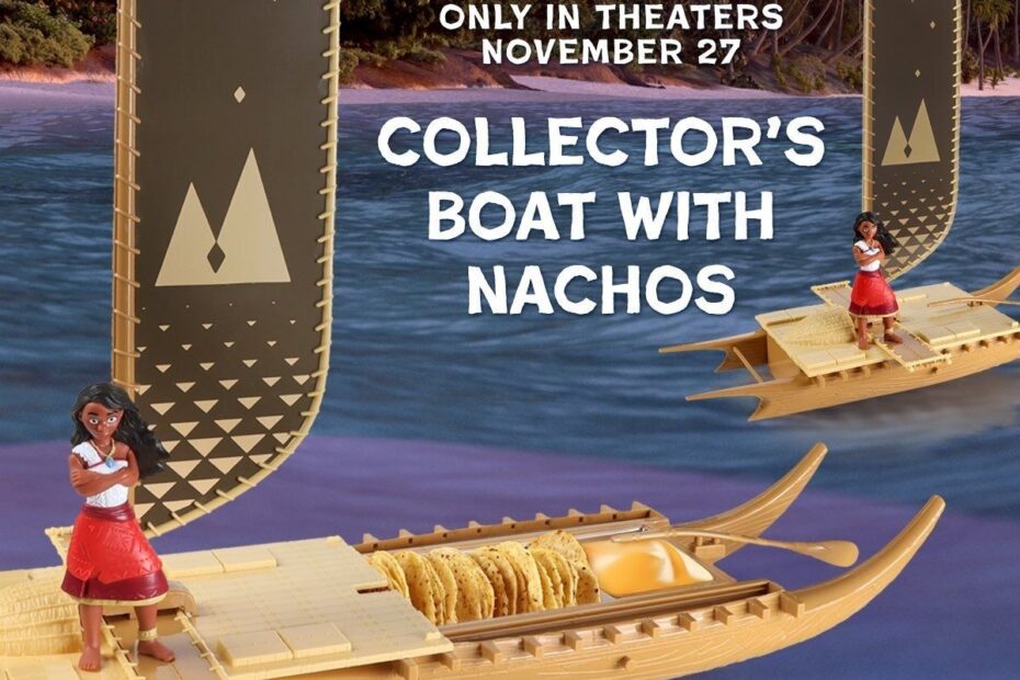 Moana 2 39 s Popcorn Bucket And Nacho Boat Revealed