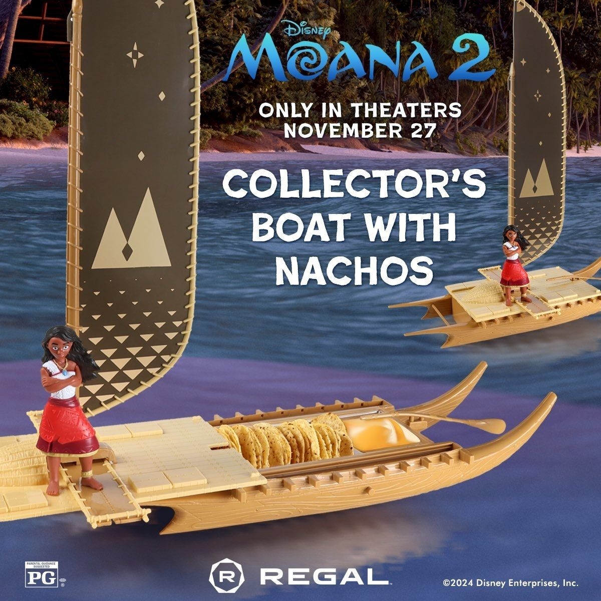 Moana 2 39 s Popcorn Bucket And Nacho Boat Revealed Moana 2 39 s Popcorn Bucket And Nacho Boat Revealed