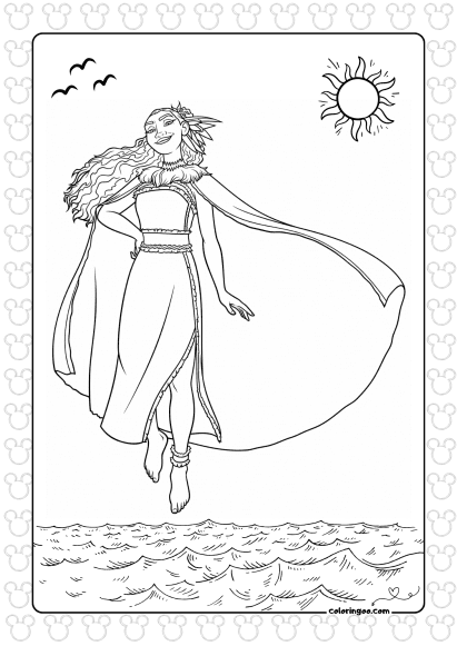 Loto From Moana 2 Coloring Pages Loto From Moana 2 Coloring Pages