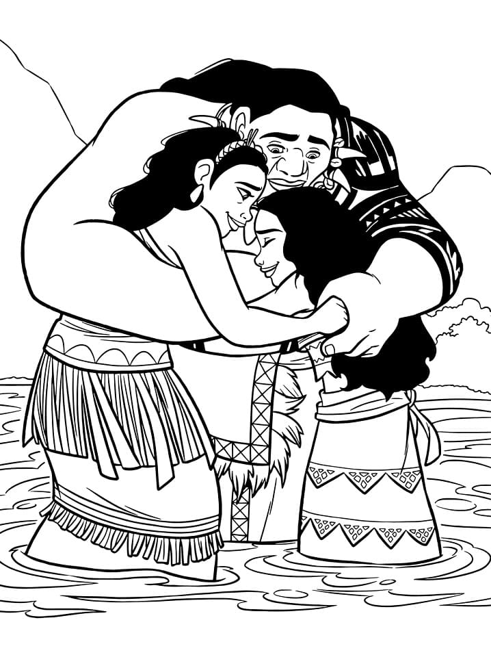 Moana 39 s Family Coloring Page Download Print Or Color Online For Free Moana 39 s Family Coloring Page Download Print Or Color Online For Free