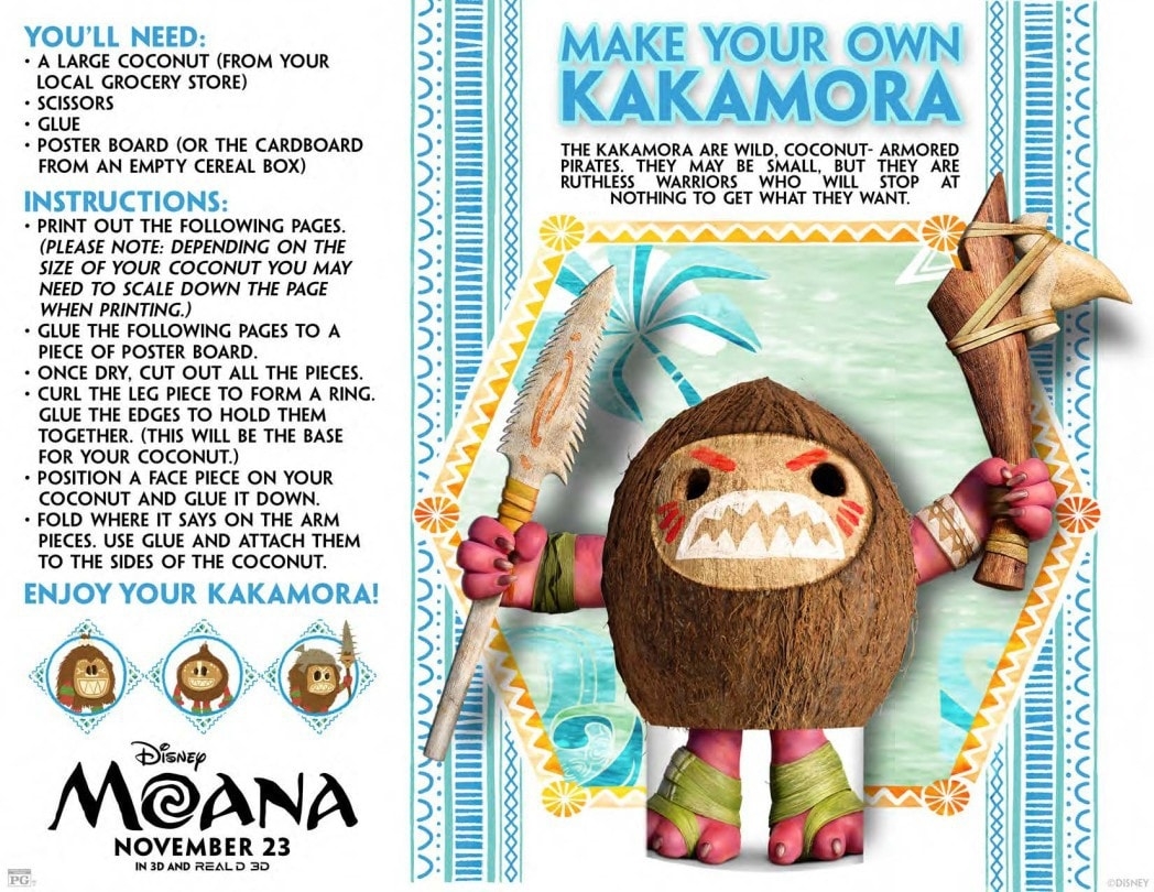 Moana Activity Pages Whisky Sunshine Moana Activity Pages Whisky Sunshine