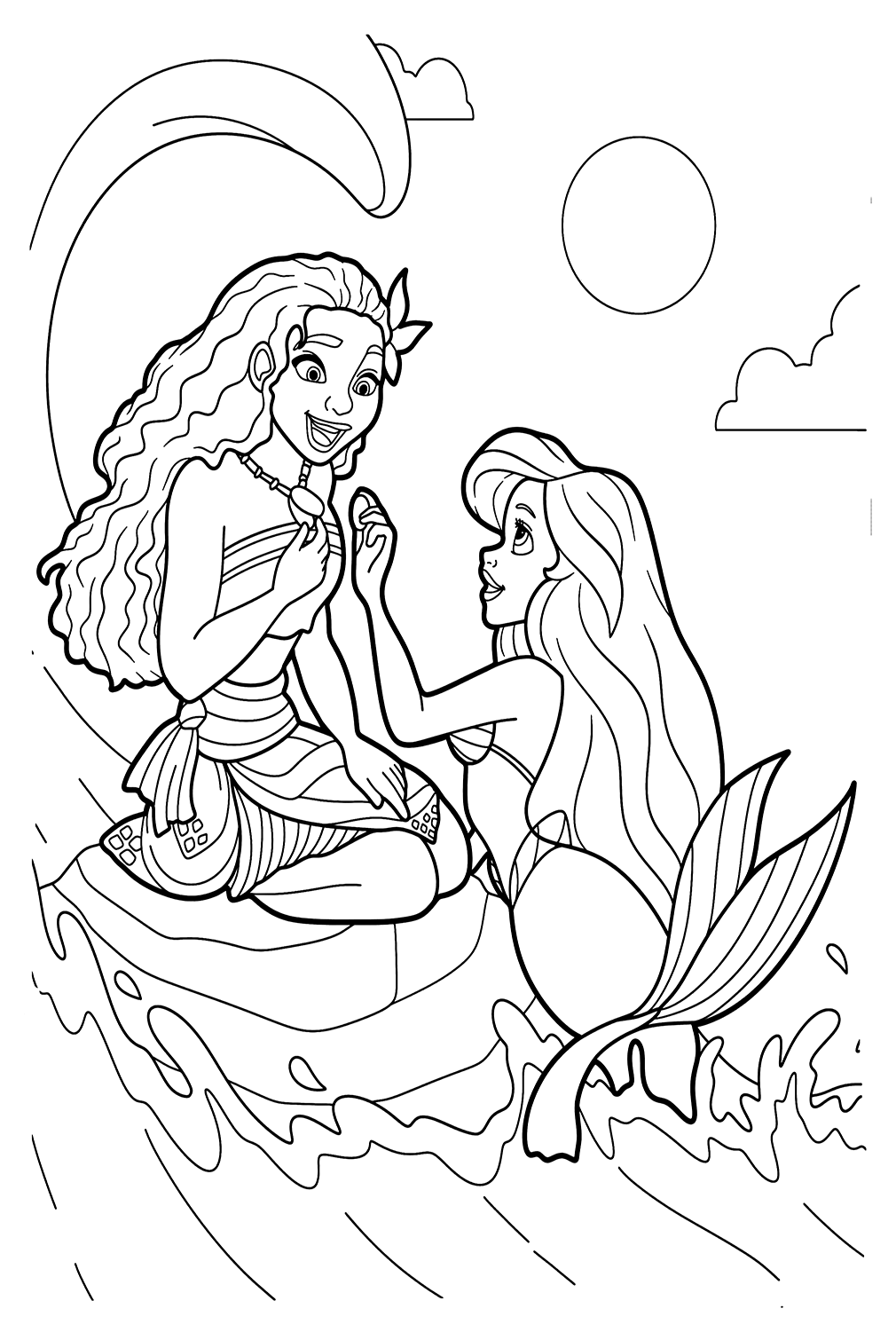 moana 2 coloring page moana 2 coloring page