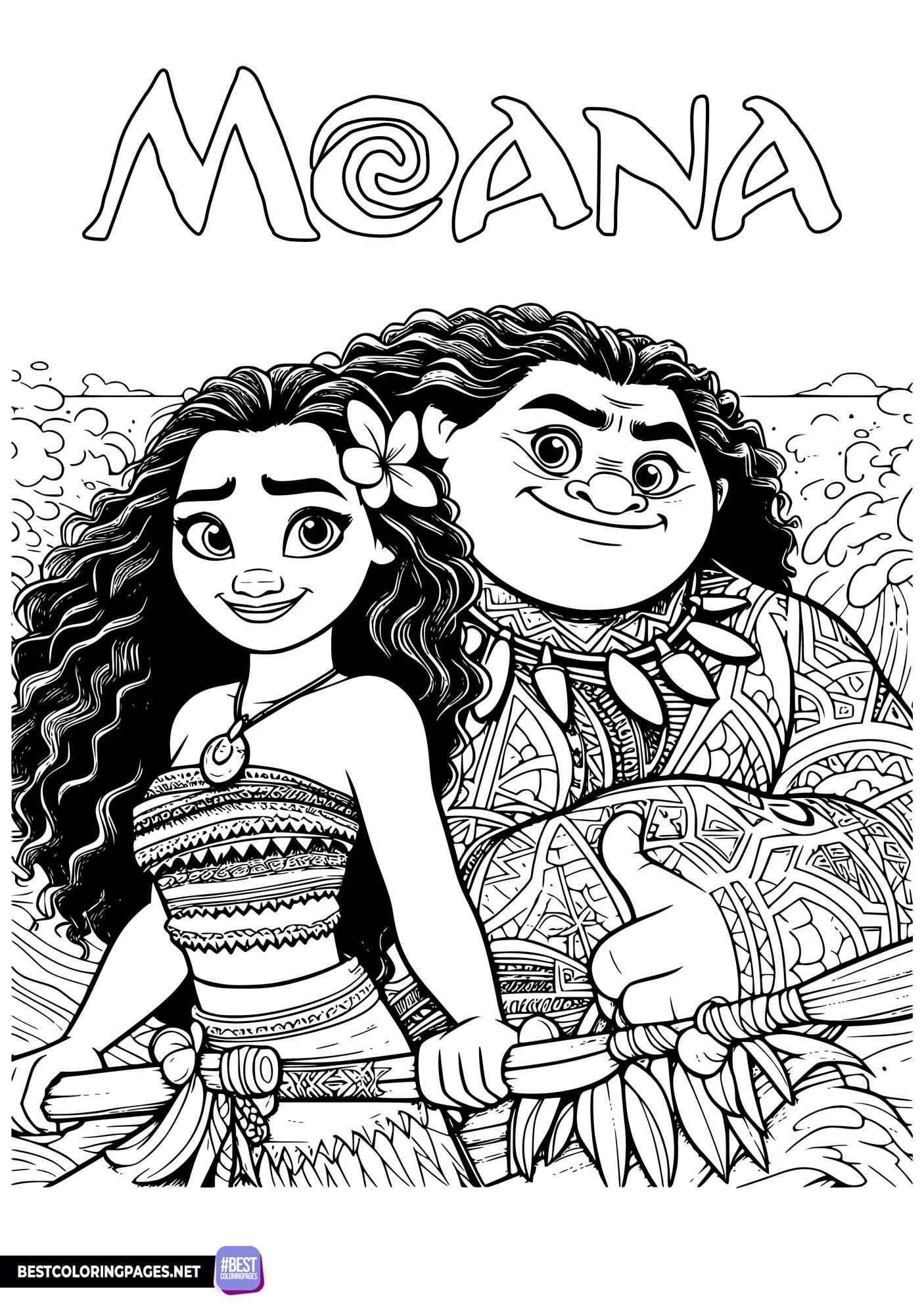 Moana And Maui Coloring Page Free Printable Coloring Pages Moana And Maui Coloring Page Free Printable Coloring Pages