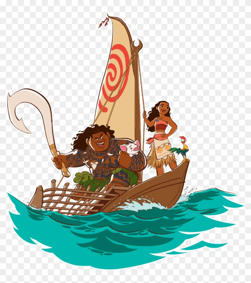 Moana Boat Clip Art Moana Boat Clip Art