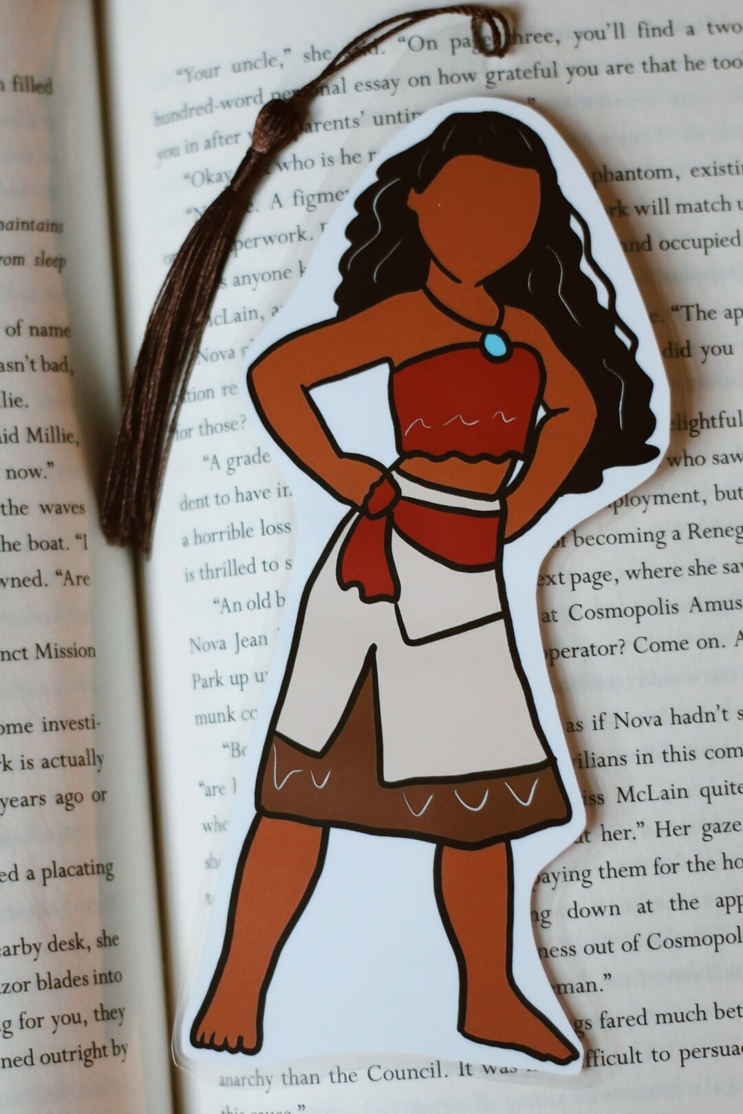 Moana Bookmark Inspired Etsy Moana Bookmark Inspired Etsy