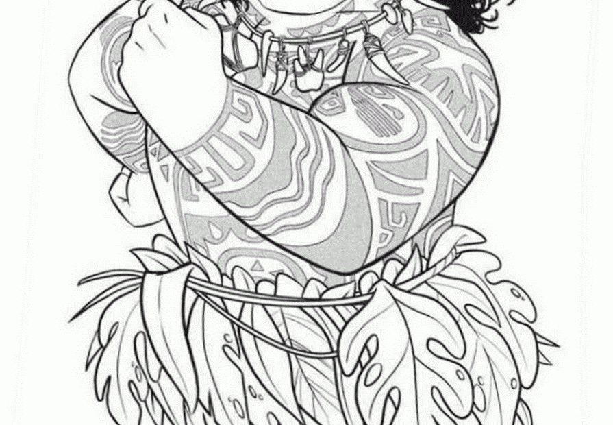 Moana Cartoon Coloring Pages COLORING PAGES PRINTABLE COM