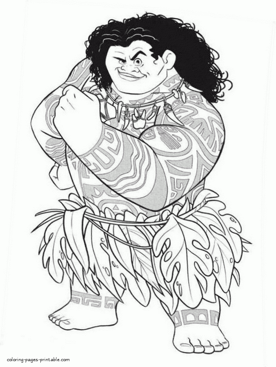 Moana Cartoon Coloring Pages COLORING PAGES PRINTABLE COM Moana Cartoon Coloring Pages COLORING PAGES PRINTABLE COM
