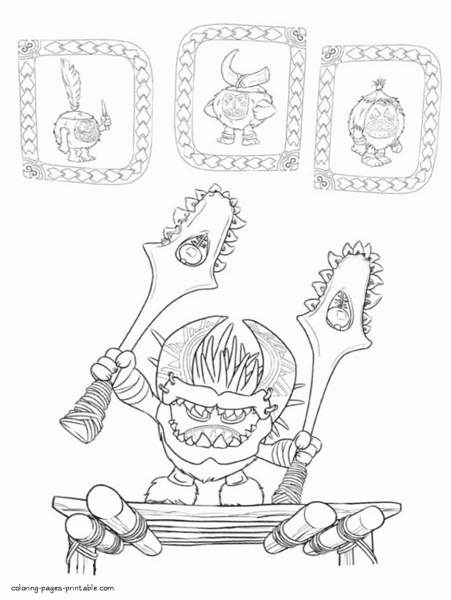 Moana Characters Kakamora Coloring Pages COLORING PAGES PRINTABLE COM Moana Characters Kakamora Coloring Pages COLORING PAGES PRINTABLE COM