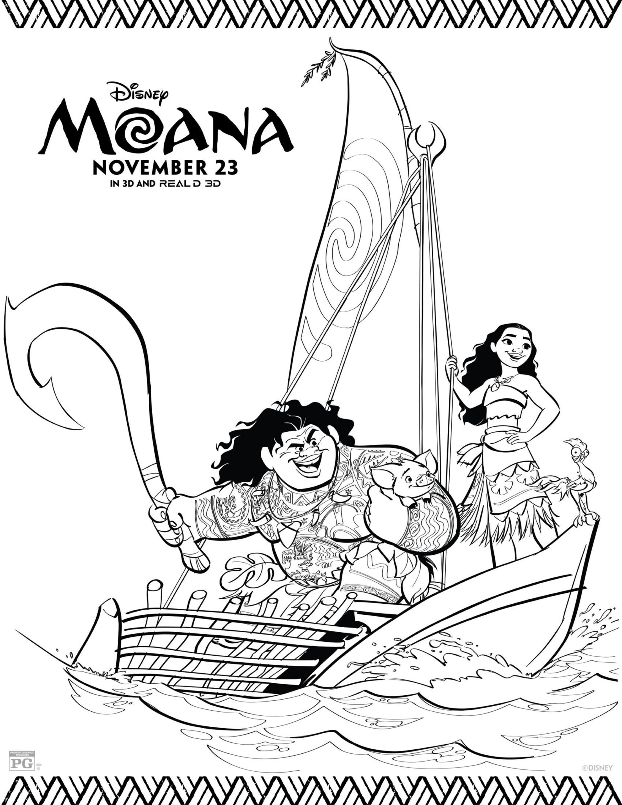 Moana Coloring Pages Best Coloring Pages For Kids Moana Coloring Pages Best Coloring Pages For Kids
