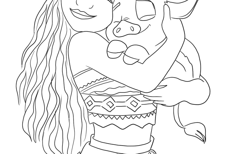 Moana Coloring Pages Free Printable Jethro Jeff