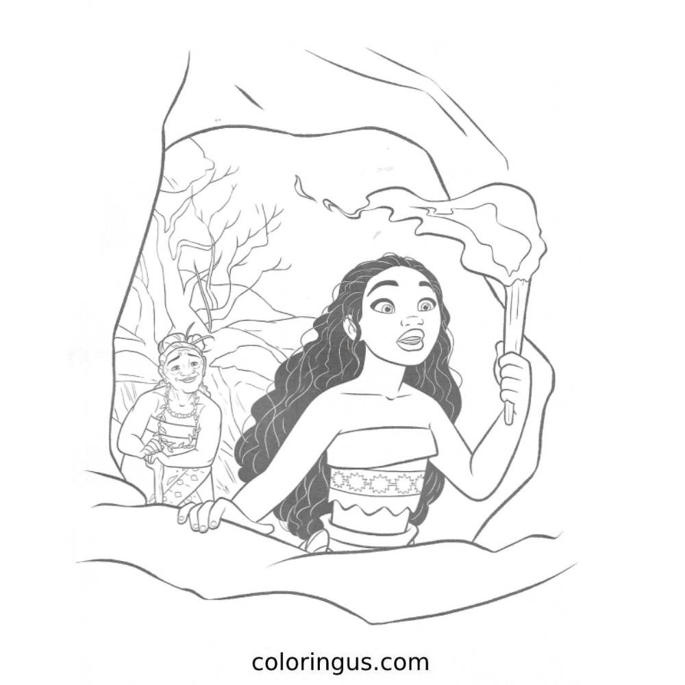 Moana Coloring Pages Free Printable PDF Moana Coloring Pages Free Printable PDF