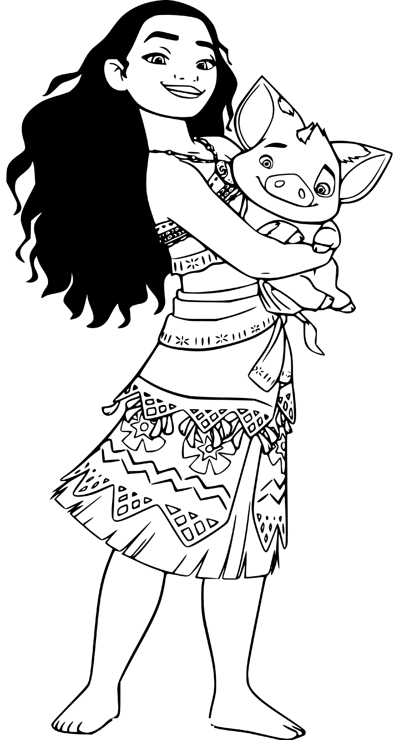 Moana Coloring Pages Printable Sheets Simple And Easy For Kids Moana Coloring Pages Printable Sheets Simple And Easy For Kids