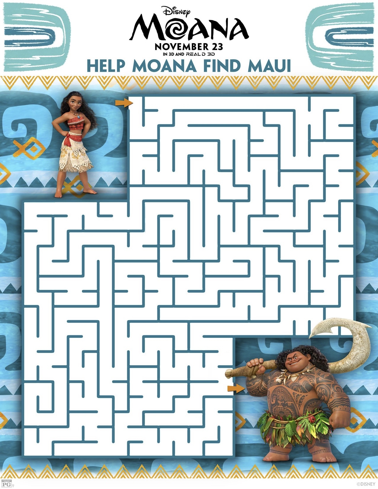 Moana Activities Moana Activities