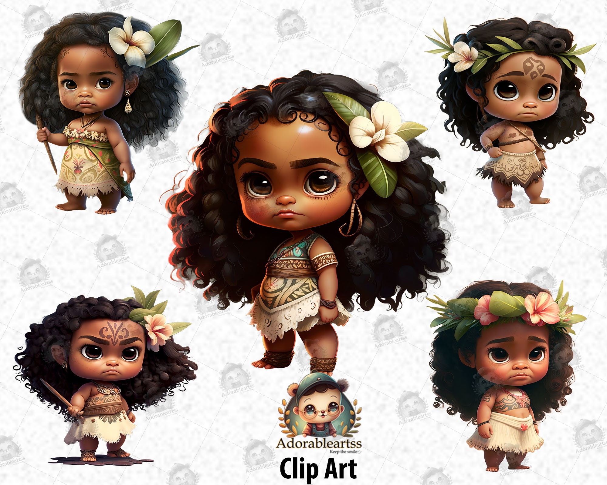 Moana Cute Chibi Clipart Little Moana Girl Moana PNG Moana Birthday Moana Cute Chibi Clipart Little Moana Girl Moana PNG Moana Birthday