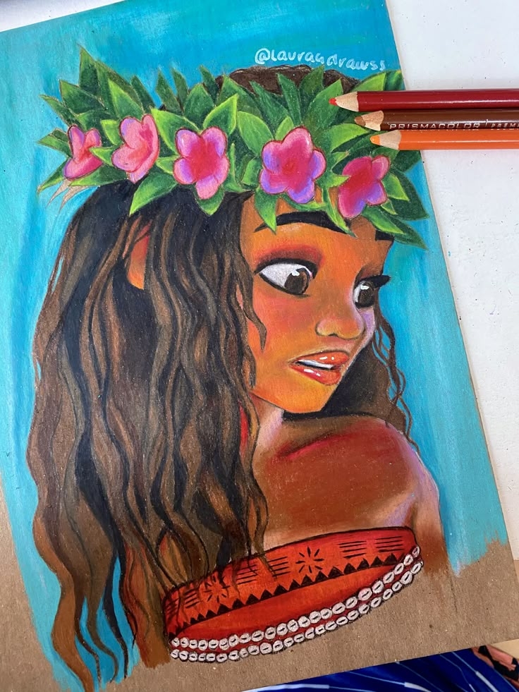 Moana Drawing Colorful Drawings Hand Painting Art Drawings Moana Drawing Colorful Drawings Hand Painting Art Drawings