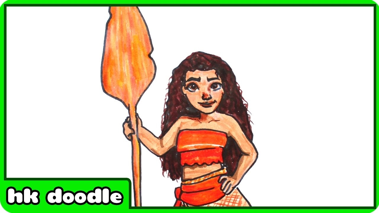 Moana Drawing for Kids Moana Drawing for Kids