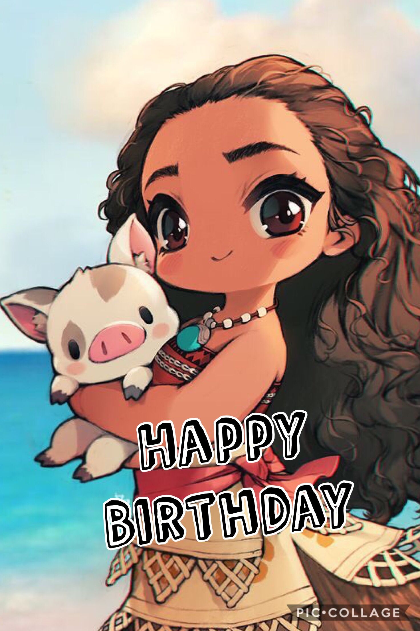 Moana Happy Birthday Moana Happy Birthday