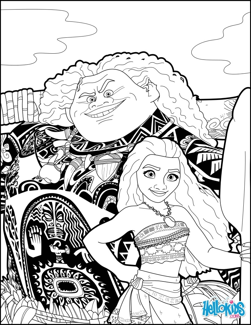 Moana Maui Coloring Pages At GetColorings Free Printable Moana Maui Coloring Pages At GetColorings Free Printable
