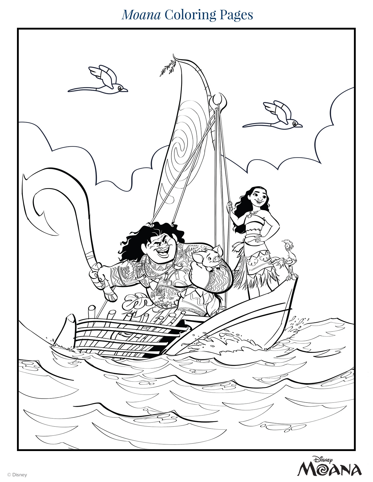 Moana Maui Coloring Sheets Coloring Pages Moana Maui Coloring Sheets Coloring Pages