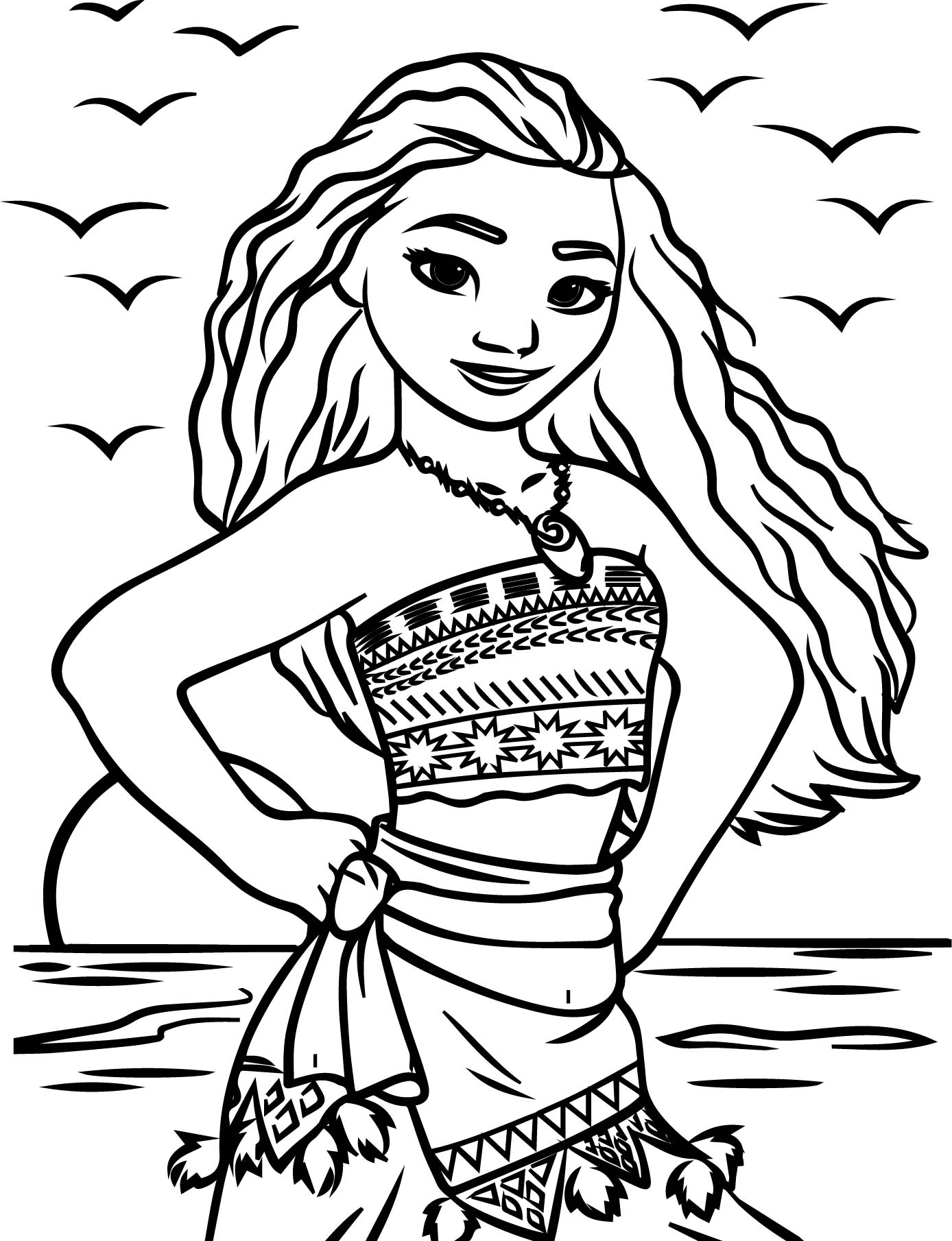 Maui Moana Coloring Sheets Maui Moana Coloring Sheets